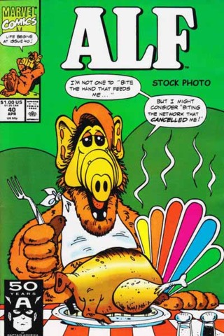 ALF #40 © 1991 Marvel Comics